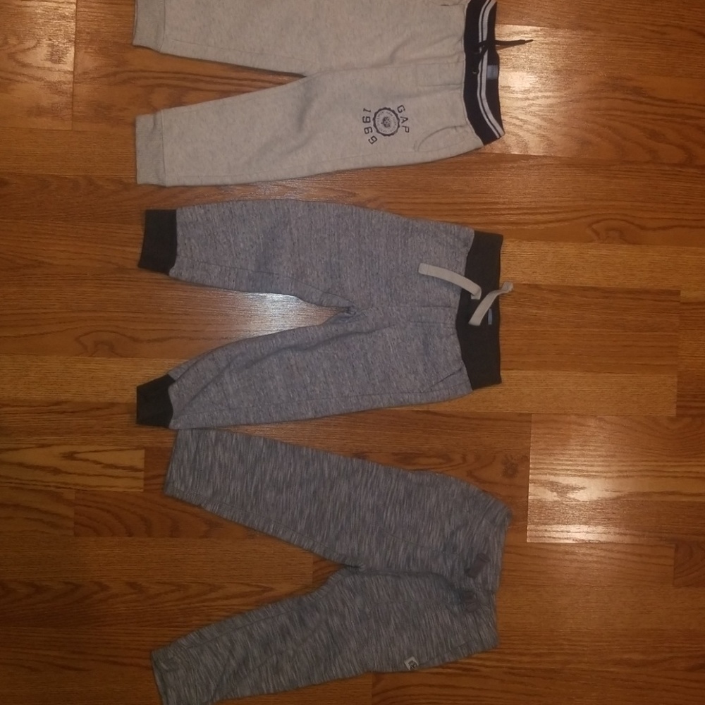 3 pairs of boys Gap joggers
